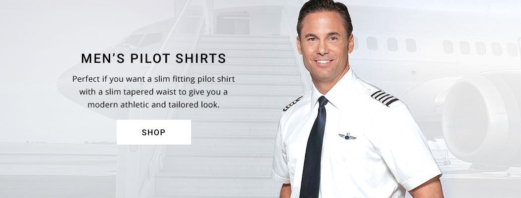 Man pilot shirts